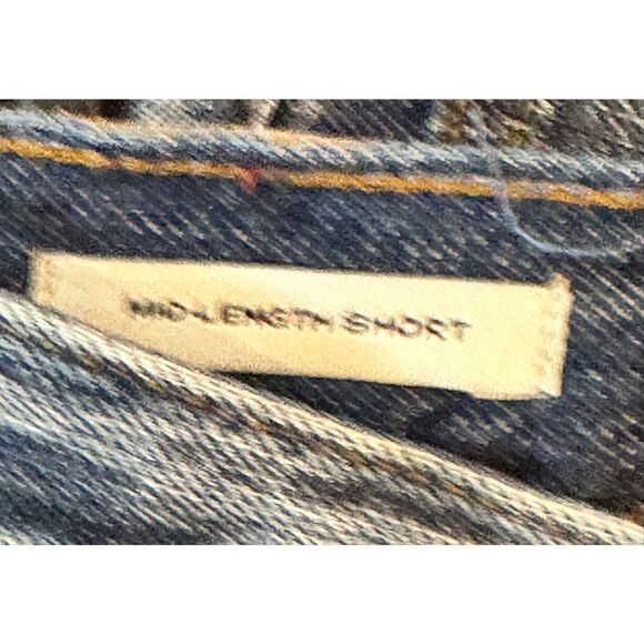 Boro Matsumoto Denim Short “Walk with Me” NWT Size 27 - Picture 5 of 10